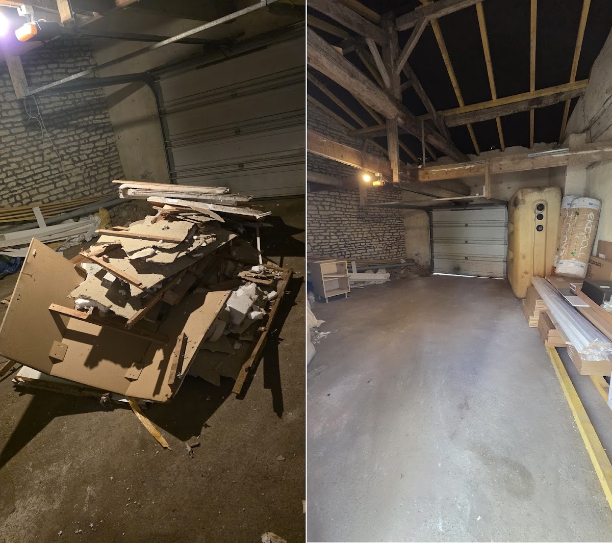 Intervention en cours sur un chantier